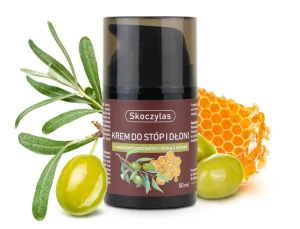 SKOCZYLAS Krem do stóp i dłoni z woskiem pszczelim i oliwą z oliwek - 50 ml