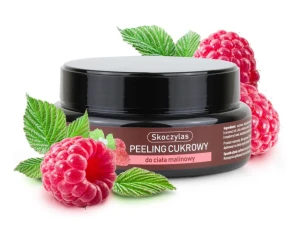 SKOCZYLAS Peeling cukrowy do ciała malinowy  200 ml