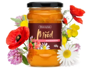 SKOCZYLAS Miód wielokwiatowy 400g