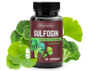 SKOCZYLAS Sulfogin sulforafan + ginkgo biloba 60 kaps.