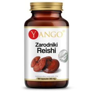 YANGO Zarodniki Reishi - 100 kapsułek