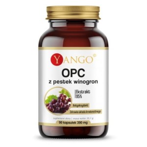 YANGO OPC 95% ekstrakt z pestek winogron - 90 kaps