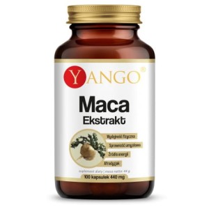 YANGO Korzeń Maca - ekstrakt 10:1 - 100 kaps