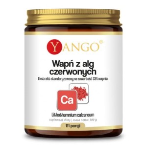 YANGO Wapń z Alg Czerwonych - 100g