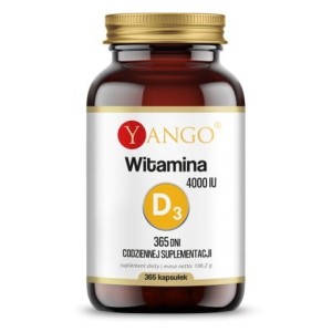 YANGO Witamina D3 4000 IU na 365 dni