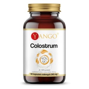 YANGO Colostrum - 40% IgG - 90 kaps