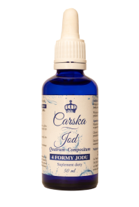 CARSKA Jod Quatrum Compositum 4 aktywne formy jodu 50 ml