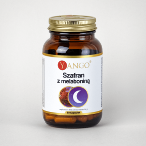 YANGO Szafran z melatoniną - 60 kaps.