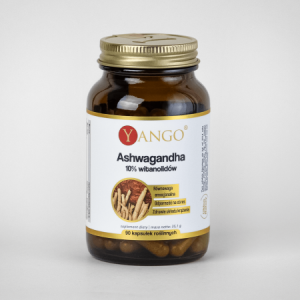 YANGO Ashwagandha 10% witanolidów - 90 kapsułek