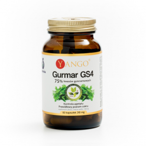 YANGO Gurmar GS4® - 75% kwasów gymnemowych - 60 kaps.