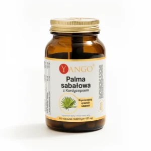 YANGO Palma sabałowa z kordycepsem - ekstrakt - 100 kaps.