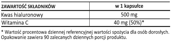 kwas hialuronowy sanct bernhard tabletki