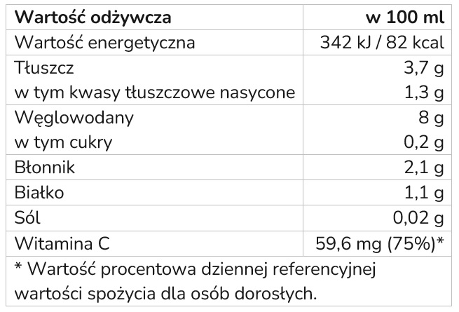 bio sok z rokitnika sanct bernhard